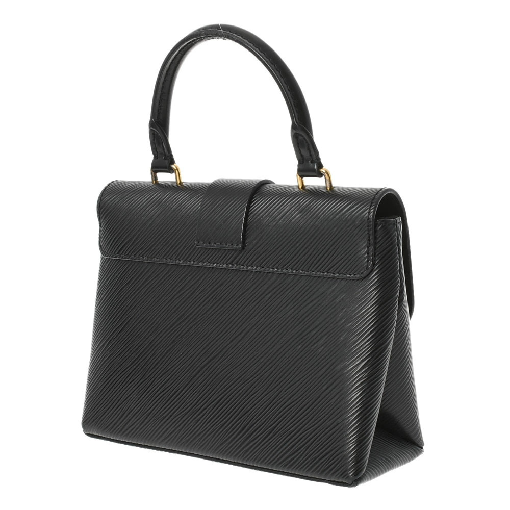 Louis Vuitton Bag Black Leather Epi Locky Black